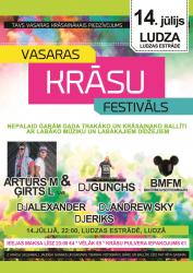 Krāsu festivāls Ludzā