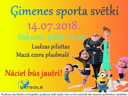 Ģimenes sporta svētki Ludzā