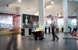 Līvānu stikla muzeja ekspozīcija